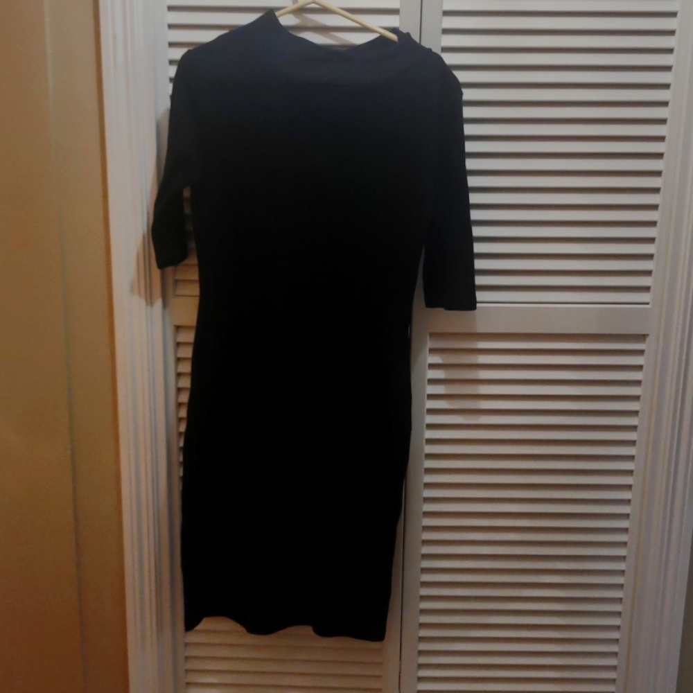 Mod super spy dress heart of Haute, heartbreaker clothing L
